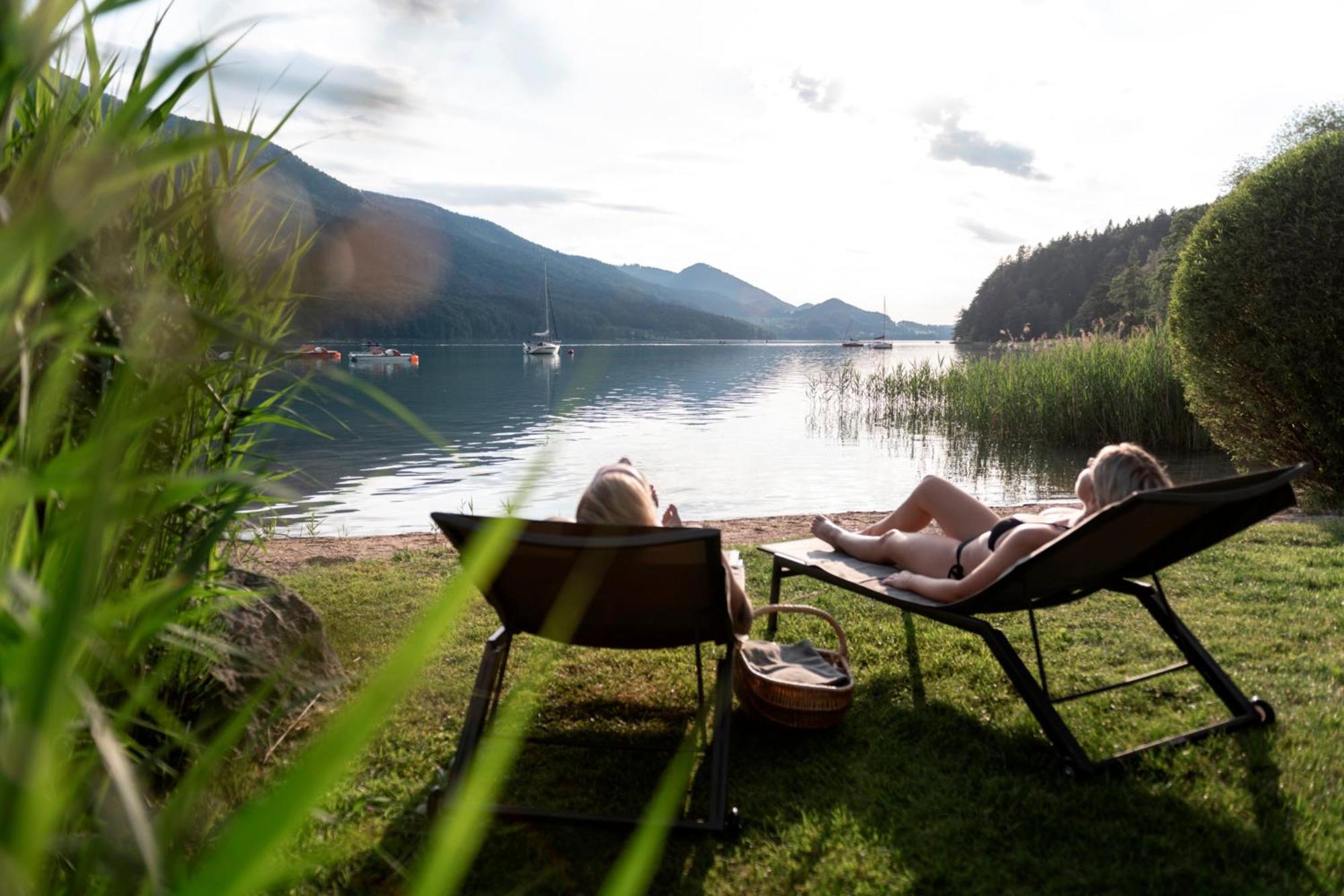 Waldhof Fuschlsee Resort Fuschl am See Bagian luar foto